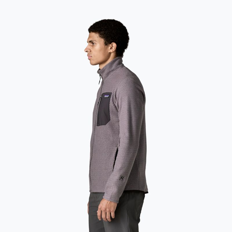 Bluza polarowa męska Patagonia R1 Air may grey 3