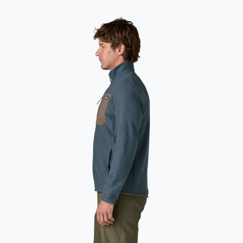 Bluza polarowa męska Patagonia R1 Air summit blue 3