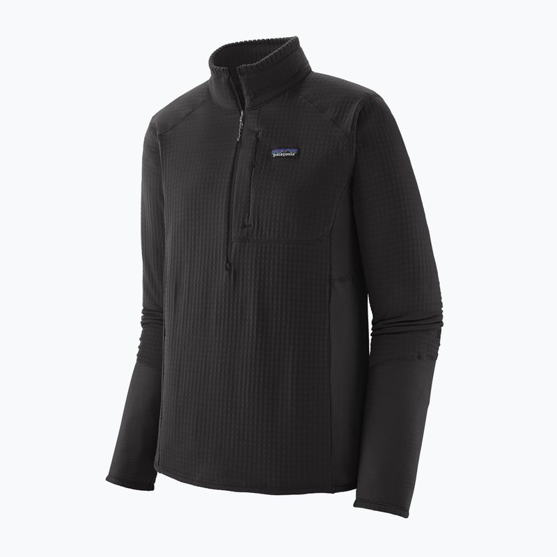 Bluza trekkingowa męska Patagonia R1 Pullover black w/black