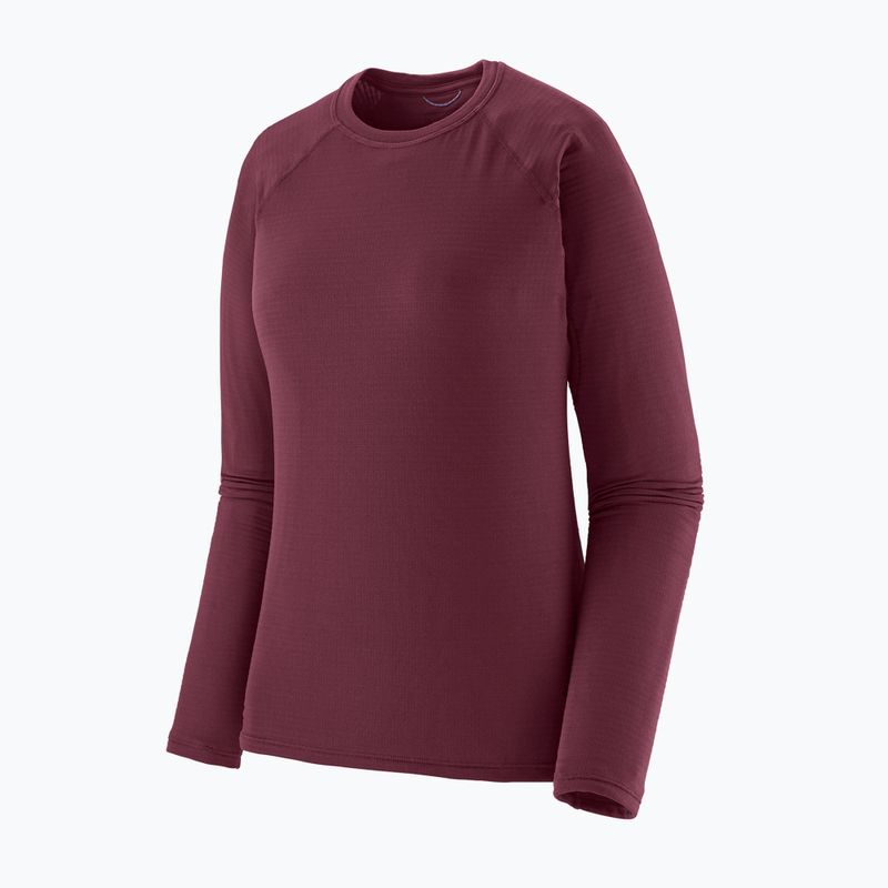 Bluza termoaktywna damska Patagonia Capilene Termal Weight Crew berry fig