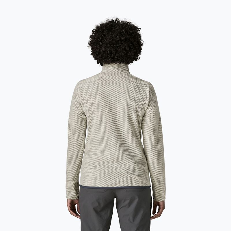 Bluza polarowa damska Patagonia R1 Air birch white 2