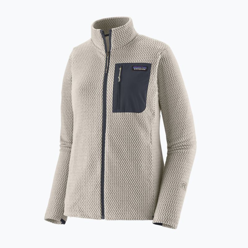 Bluza polarowa damska Patagonia R1 Air birch white 4