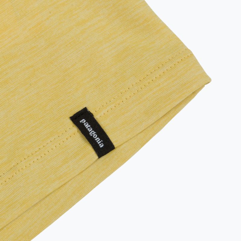 Koszulka męska Patagonia Capilene Cool Daily Boardshort Logo limestone yellow - light limestone yellow x-dye 4