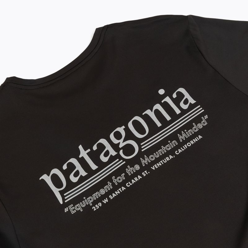 Longsleeve trekkingowy męski Patagonia Cap Cool Daily Hut Tripper LS black 4