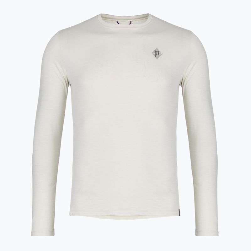 Longsleeve trekkingowy męski Patagonia Cap Cool Daily Hut Tripper LS dyno white