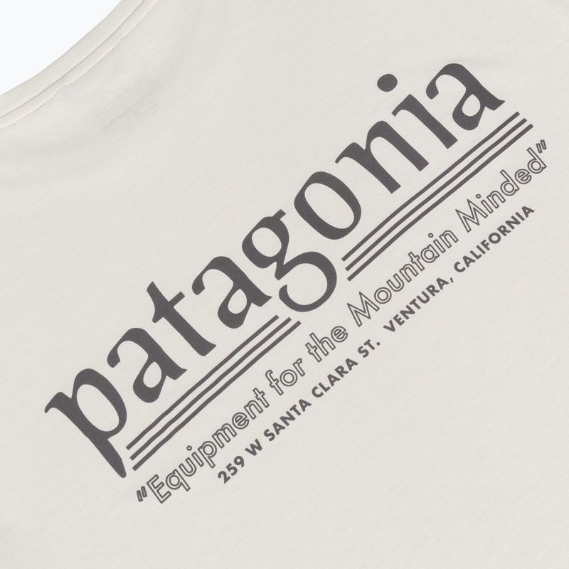 Longsleeve trekkingowy męski Patagonia Cap Cool Daily Hut Tripper LS dyno white 4