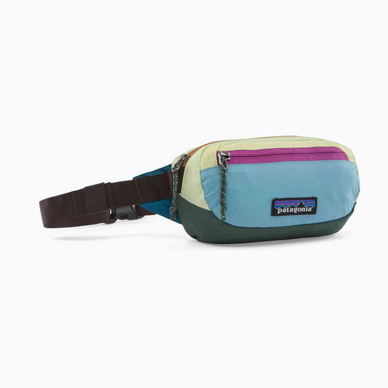 Saszetka nerka Patagonia Terravia Mini Hip patchwork: snowmelt blue