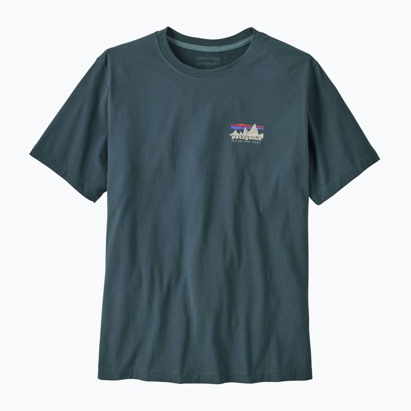 Koszulka męska Patagonia '73 Skyline T-Shirt summit blue