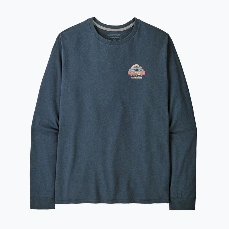 Longsleeve męski Patagonia Great Waves Responsibili-Tee LS summit blue 2