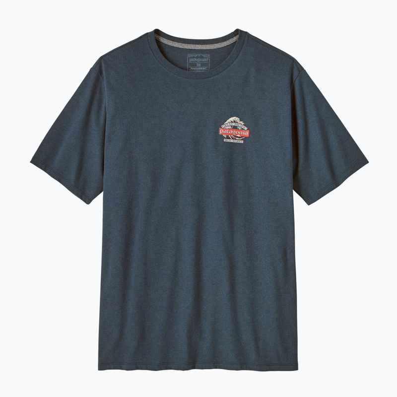 Koszulka męska Patagonia Great Waves Responsibili-Tee summit blue 3