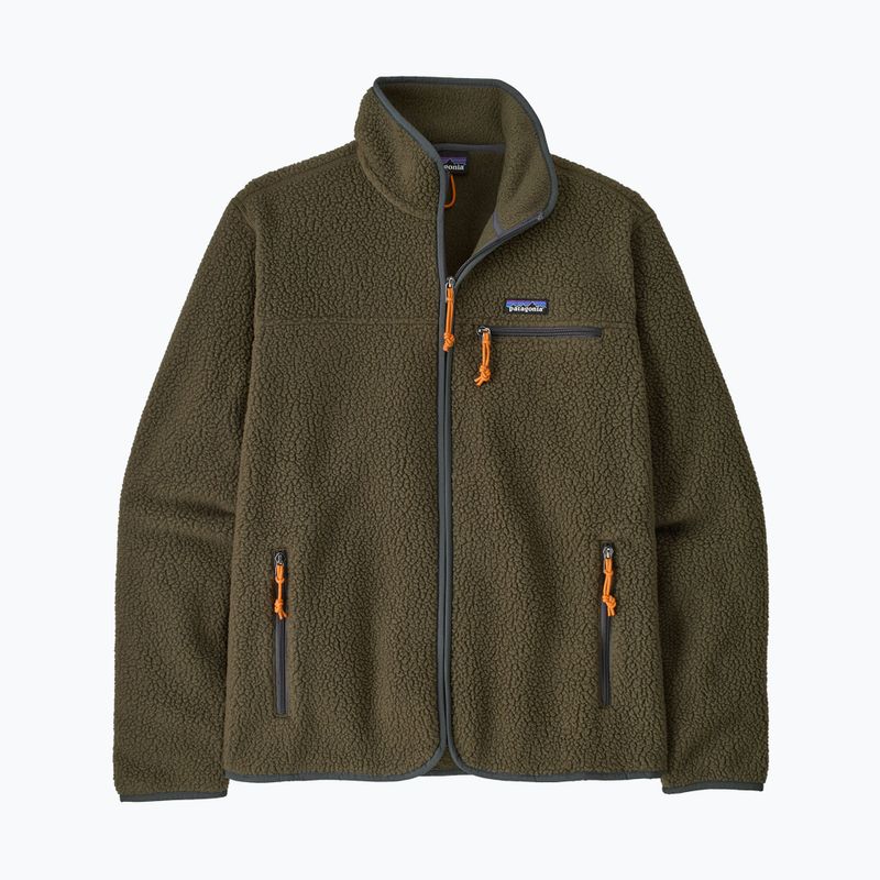 Bluza polarowa męska Patagonia Retro Pile basin green 5
