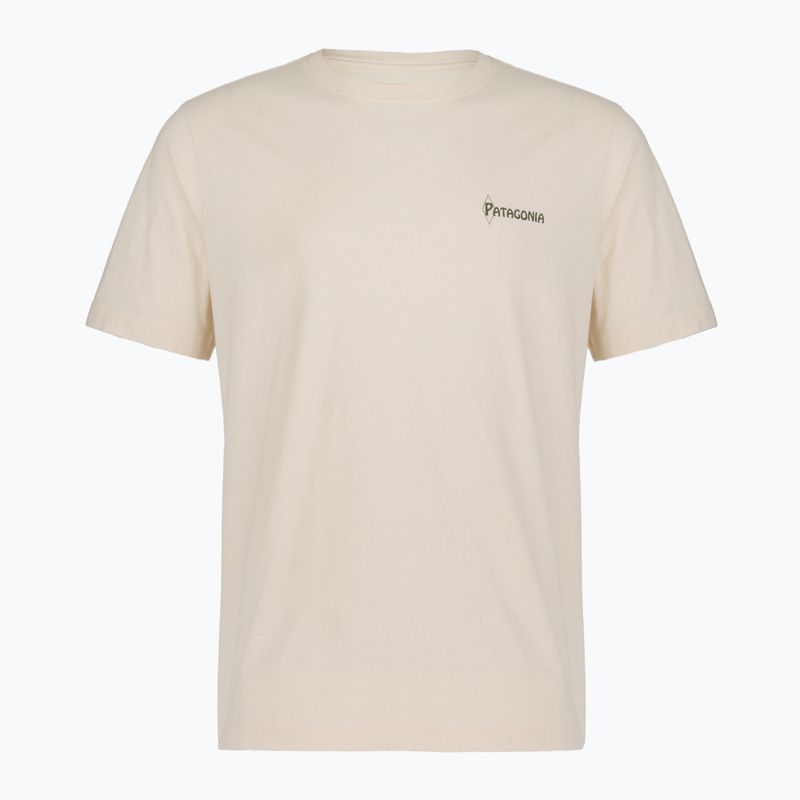 Koszulka męska Patagonia Water People Banner T-Shirt undyed natural