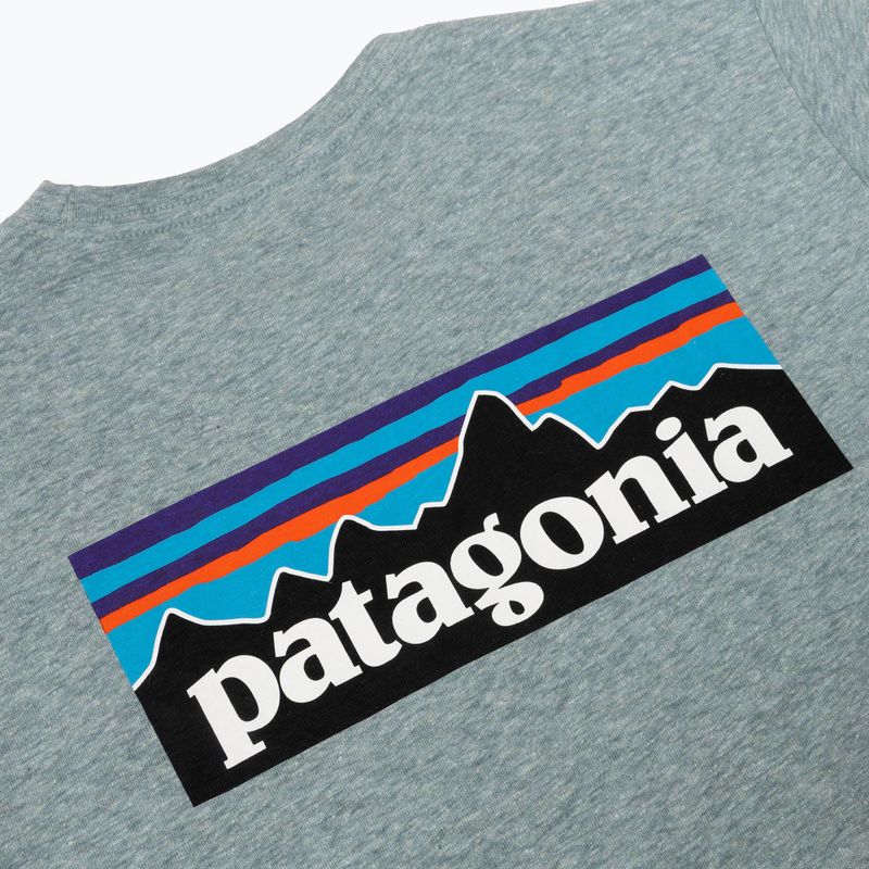 Koszulka damska Patagonia P-6 Logo Responsibili-Tee blue sage 3