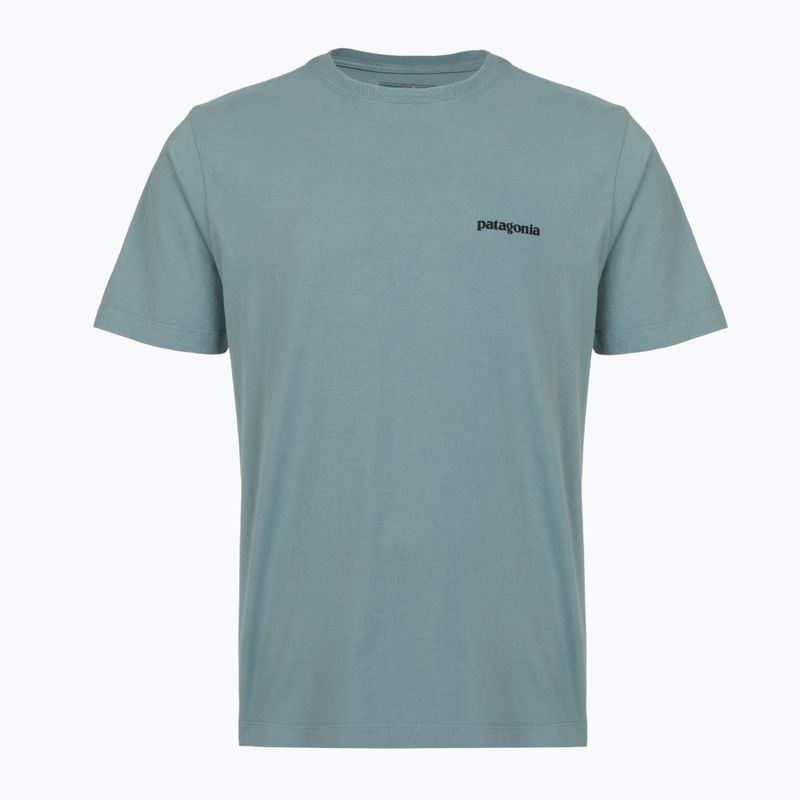 Koszulka męska Patagonia P-6 Logo blue sage