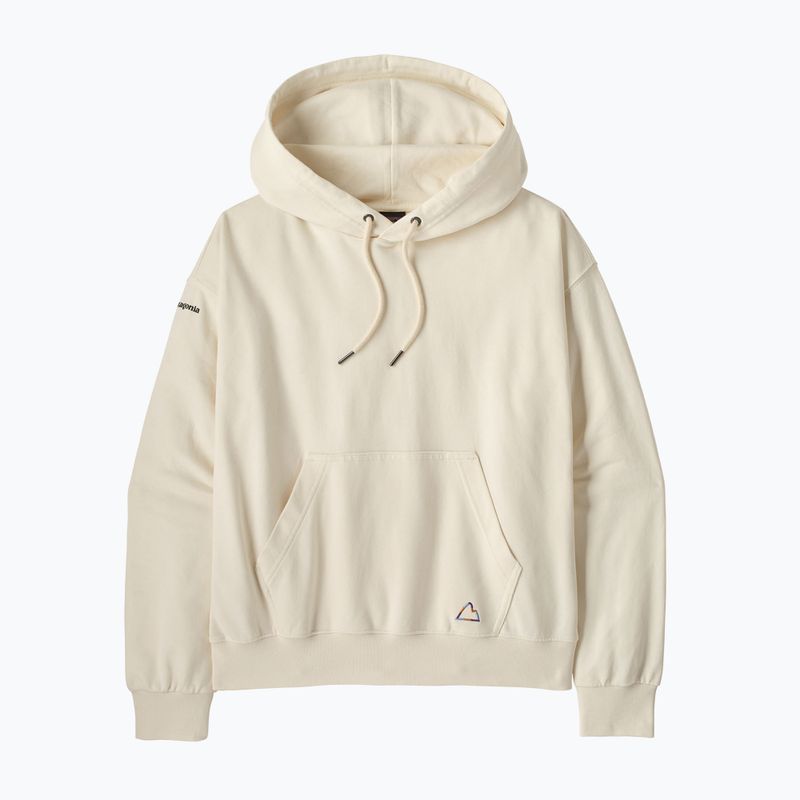 Bluza damska Patagonia Fitz Roy Massif Daily Hoody Wool White