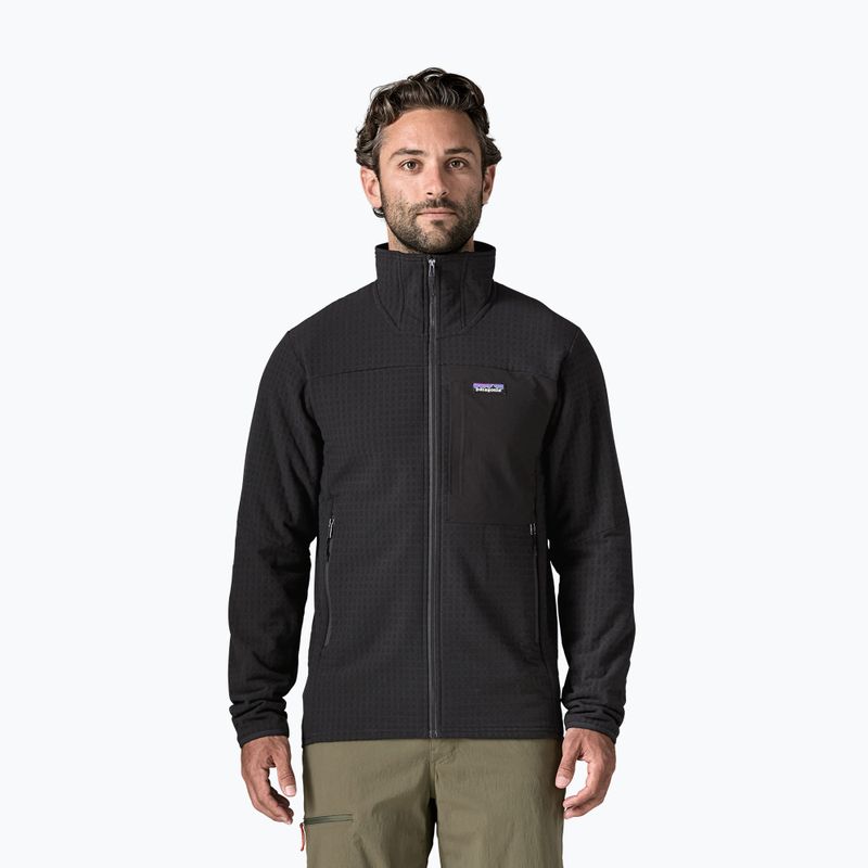 Bluza trekkingowa męska Patagonia R2 TechFace black