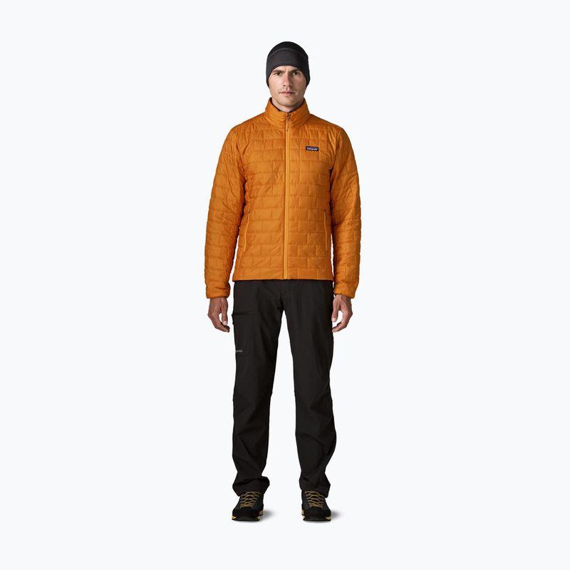 Kurtka ocieplana męska Patagonia Nano Puff autumn orange 2