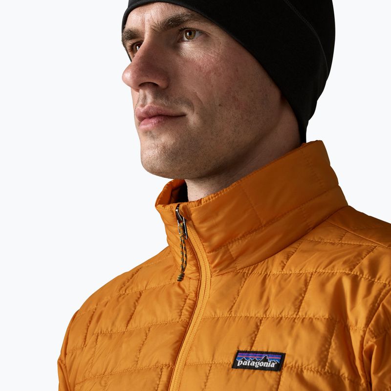 Kurtka ocieplana męska Patagonia Nano Puff autumn orange 5