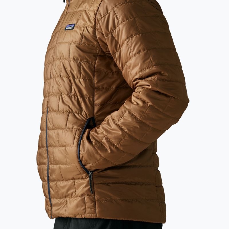 Kurtka ocieplana męska Patagonia Nano Puff deer brown 6