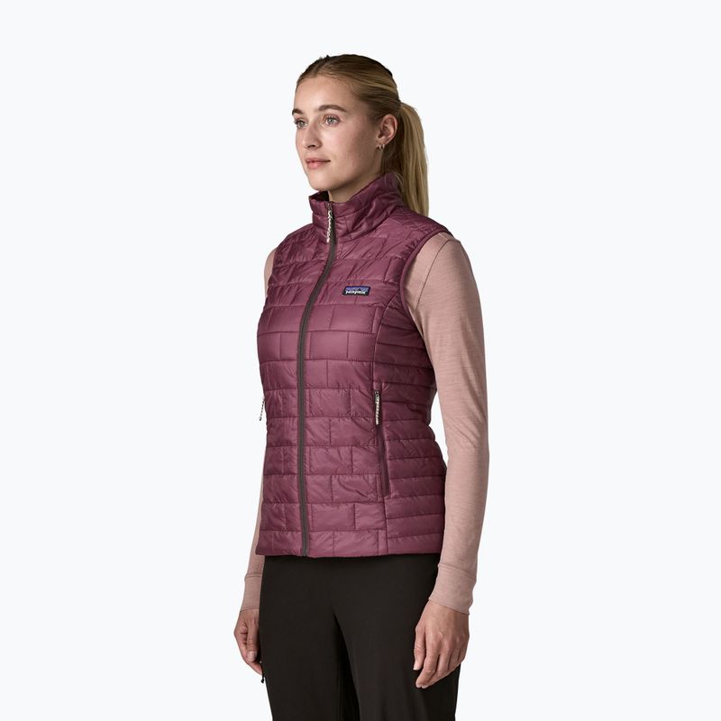 Bezrękawnik damski Patagonia Nano Puff berry fig 4