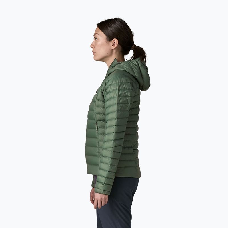 Kurtka puchowa damska Patagonia Down Sweater Hoody canopy green 4