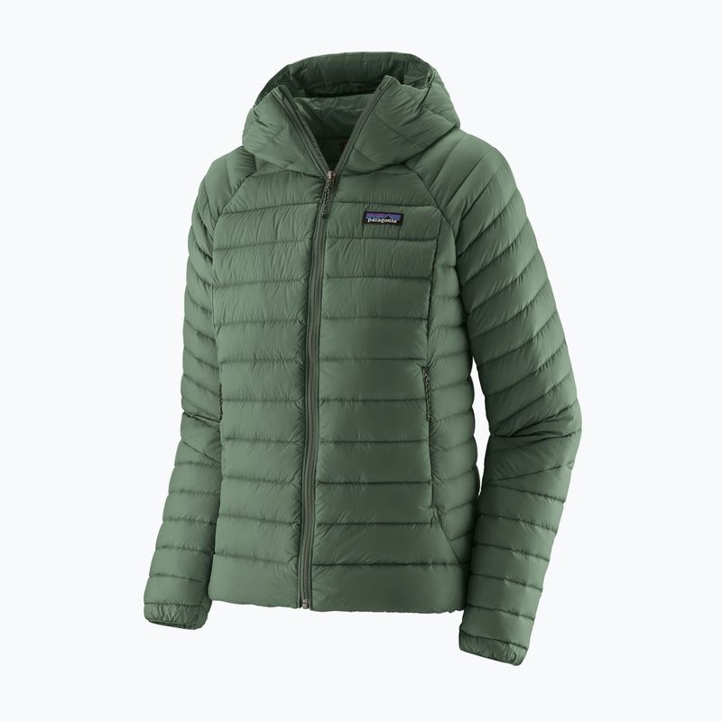 Kurtka puchowa damska Patagonia Down Sweater Hoody canopy green 11