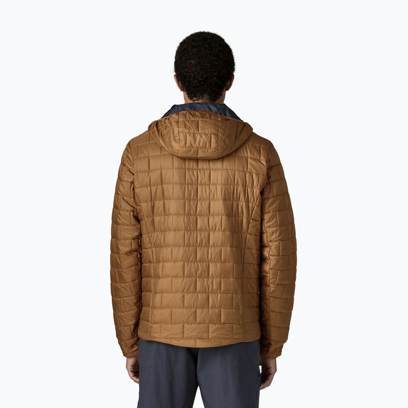Kurtka ocieplana męska Patagonia Nano Puff Hoody deer brown 2