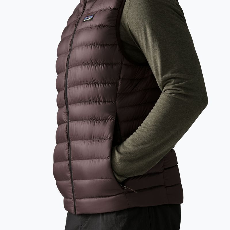 Bezrękawnik męski Patagonia Down Sweater den brown 3