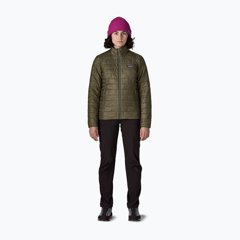Kurtka ocieplana damska Patagonia Nano Puff basin green 2