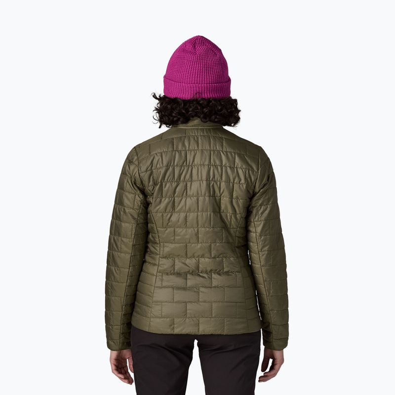 Kurtka ocieplana damska Patagonia Nano Puff basin green 3
