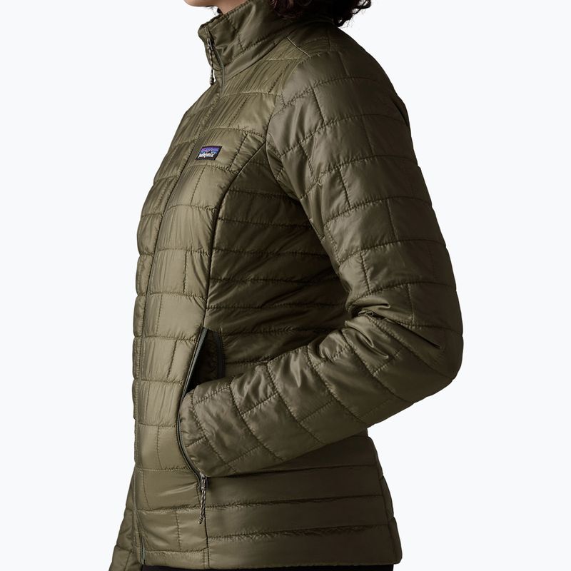 Kurtka ocieplana damska Patagonia Nano Puff basin green 6