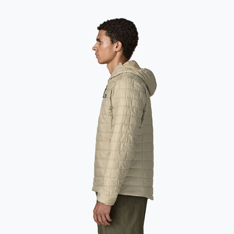 Kurtka ocieplana męska Patagonia Nano Puff Hoody weathered stone 3