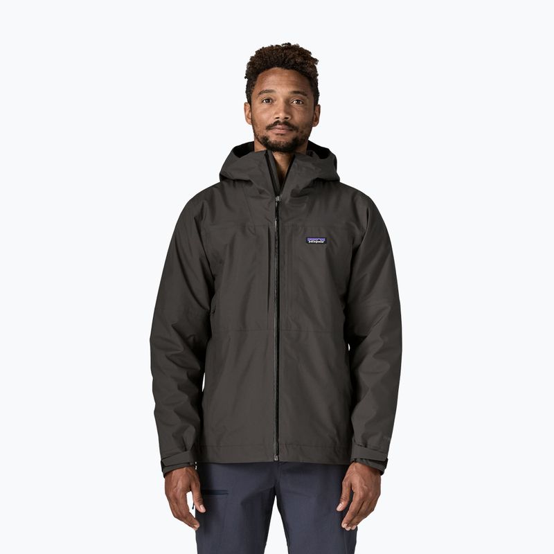 Kurtka przeciwdeszczowa męska Patagonia Insulated Boulder Fork Rain black