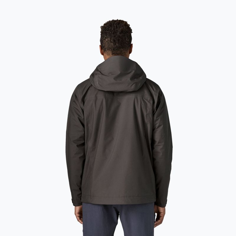 Kurtka przeciwdeszczowa męska Patagonia Insulated Boulder Fork Rain black 2