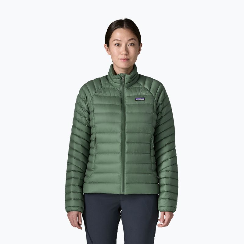 Kurtka puchowa damska Patagonia Down Sweater canopy green