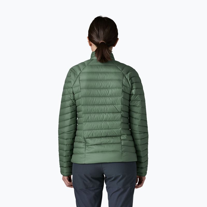 Kurtka puchowa damska Patagonia Down Sweater canopy green 2