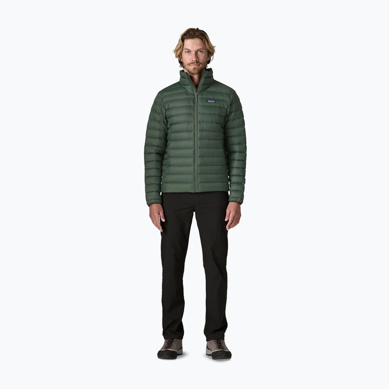 Kurtka puchowa męska Patagonia Down Sweater treeline green 2