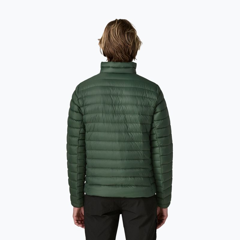 Kurtka puchowa męska Patagonia Down Sweater treeline green 3