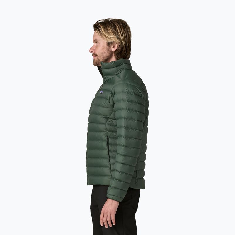 Kurtka puchowa męska Patagonia Down Sweater treeline green 4