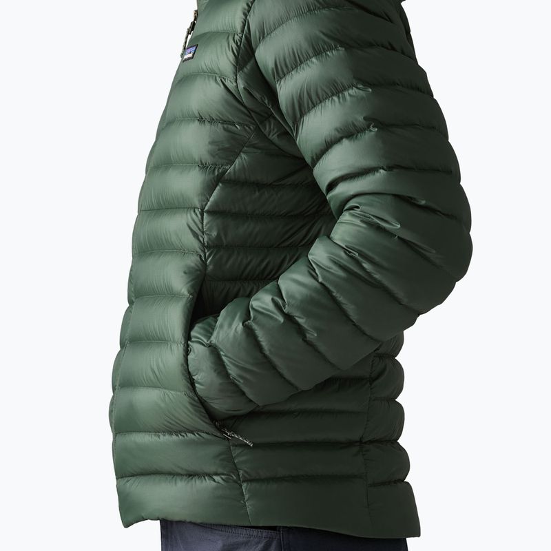 Kurtka puchowa męska Patagonia Down Sweater Hoody treeline green 6