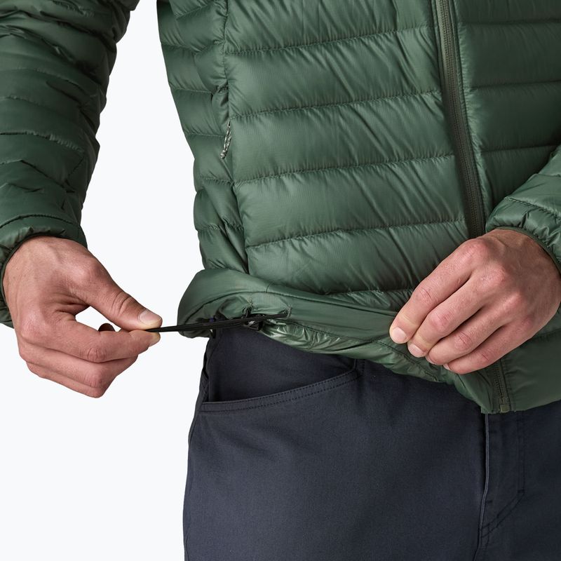 Kurtka puchowa męska Patagonia Down Sweater Hoody treeline green 7