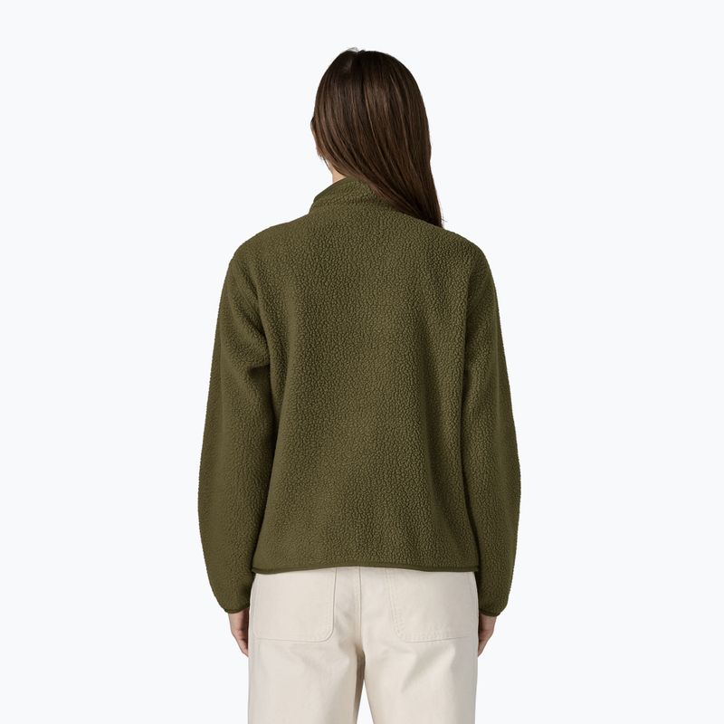 Bluza polarowa damska Patagonia Retro Pile basin green 2
