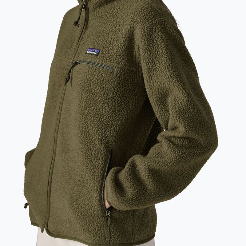 Bluza polarowa damska Patagonia Retro Pile basin green 4