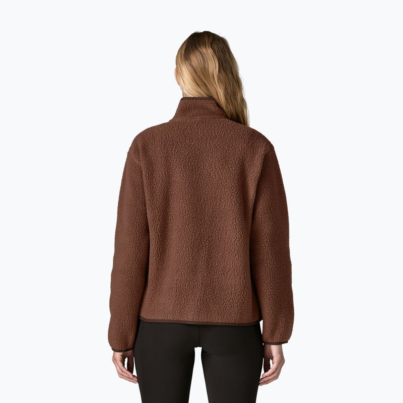 Bluza polarowa damska Patagonia Retro Pile Marsupial berm brown 2