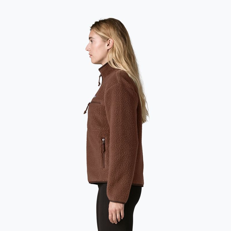 Bluza polarowa damska Patagonia Retro Pile Marsupial berm brown 3