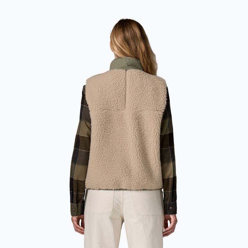 Bezrękawnik damski Patagonia Classic Retro-X dark natural w/river rock green 2