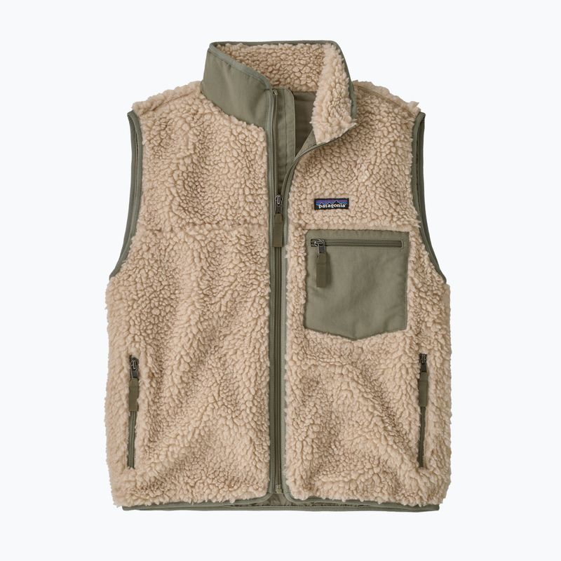 Bezrękawnik damski Patagonia Classic Retro-X dark natural w/river rock green 5