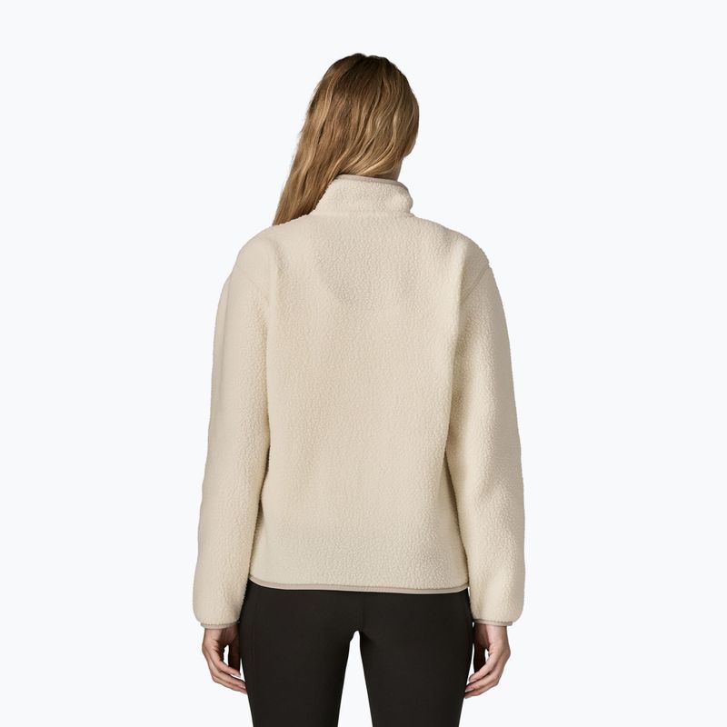 Bluza polarowa damska Patagonia Retro Pile Marsupial natural 2