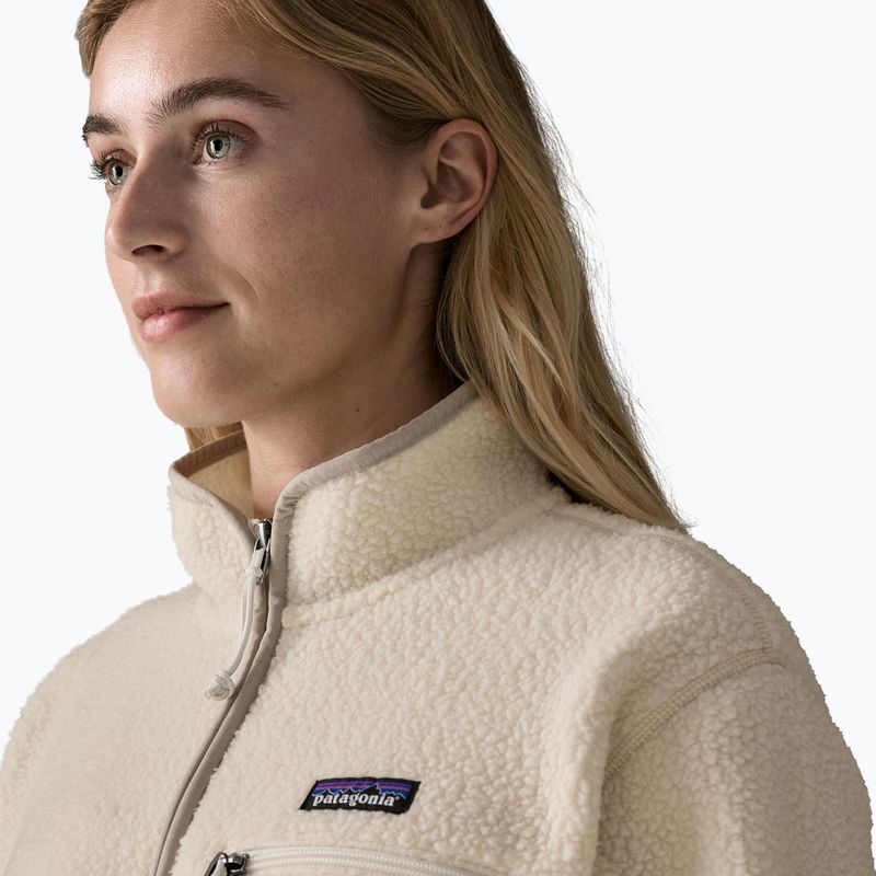 Bluza polarowa damska Patagonia Retro Pile Marsupial natural 5