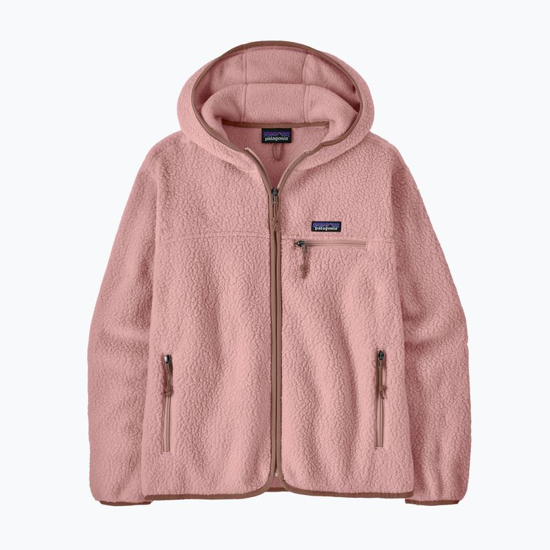 Bluza polarowa damska Patagonia Retro Pile Hoody fuzzy mauve 2
